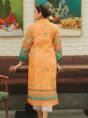 Rang Rasiya Tunic Digital Printed Lawn Unstitched Kurti D-03 Rose Mary