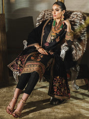 Rang Rasiya Tehwaar Unstitched Luxury Velvet 3Pc Suit D-03 Roshan Aara