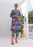 Moosa Jee Farooq Textile Izhaan Premium Printed Linen 2Pc Suit D-04