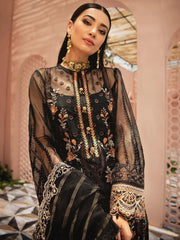 AIK Atelier Mystique Organza and Tulle Embroidered 3 Piece Suit Look-04 - FaisalFabrics.pk