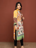 Labisa Silk di Kurti Unstitched Printed Silk 1Pc Shirt D-04