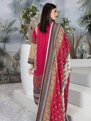Zoha by Aymen Baloch Printed Lawn Unstitched 3 Piece Suit D-04