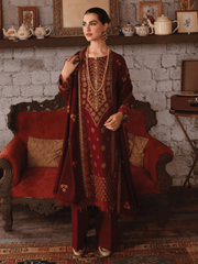 Rang Rasiya Premium Winter Unstitched Karandi 3Pc Suit D-04 EMILY