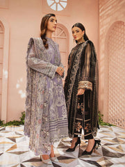 AIK Atelier Mystique Organza and Tulle Embroidered 3 Piece Suit Look-05 - FaisalFabrics.pk