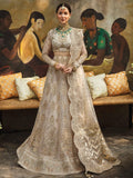 Afrozeh Shehnai Wedding Formals Embroidered 3Pc Suit D-04 Sharar - FaisalFabrics.pk