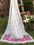 Afrozeh Hayyat Wedding Formals Embroidered 3Pc Suit D-06 Ruhay - FaisalFabrics.pk