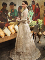 Afrozeh Shehnai Wedding Formals Embroidered 3Pc Suit D-04 Sharar - FaisalFabrics.pk