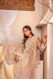 Zarish by Sanam Saeed Unstitched Embroidered Lawn 3Pc Suit D-04