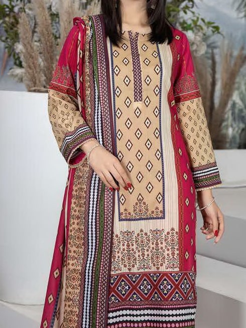 Zoha by Aymen Baloch Printed Lawn Unstitched 3 Piece Suit D-04