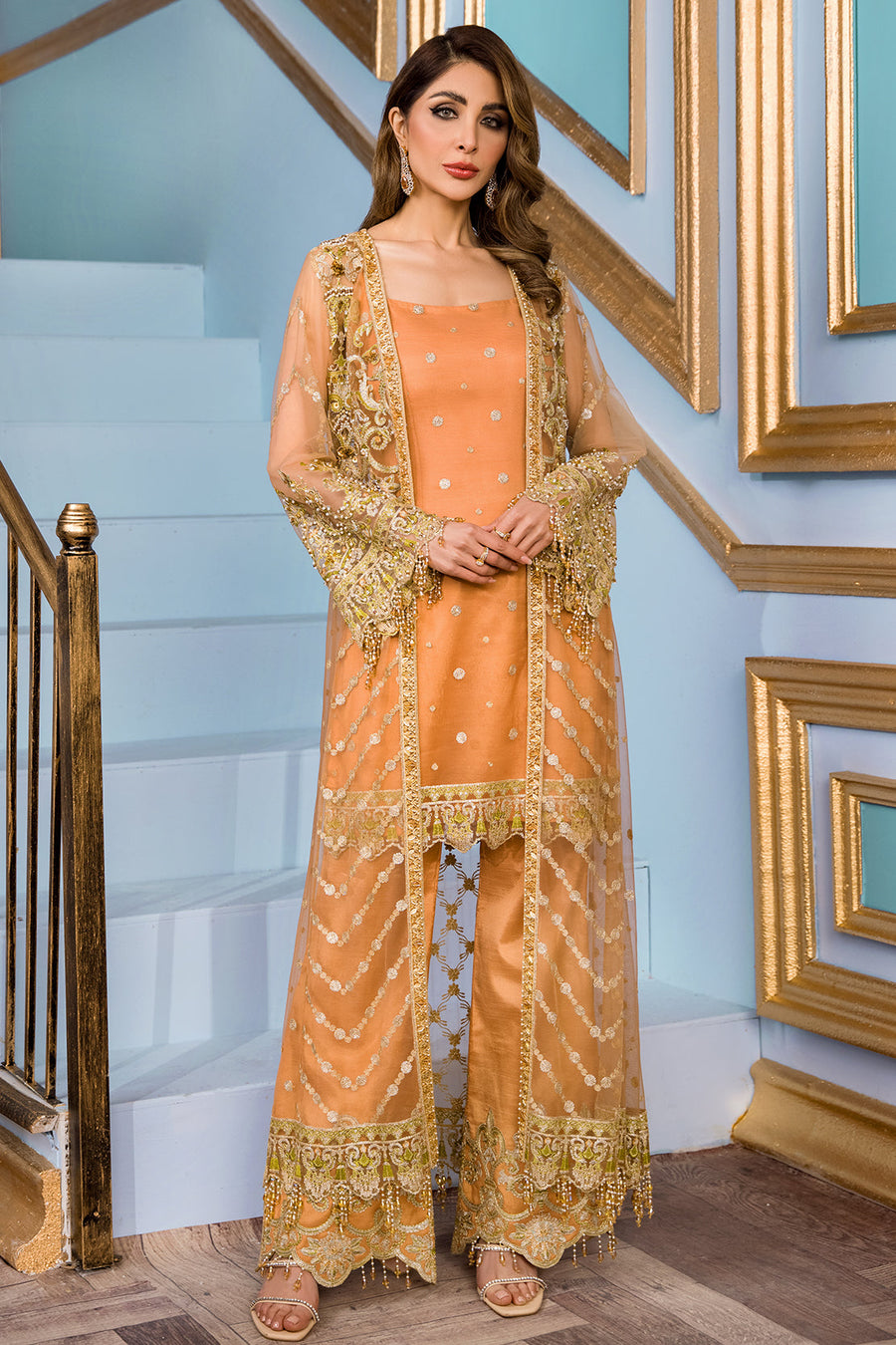 Reign Le Tresor Festive Formals Unstitched 3 Piece Suit LT-04 CHLOE - FaisalFabrics.pk