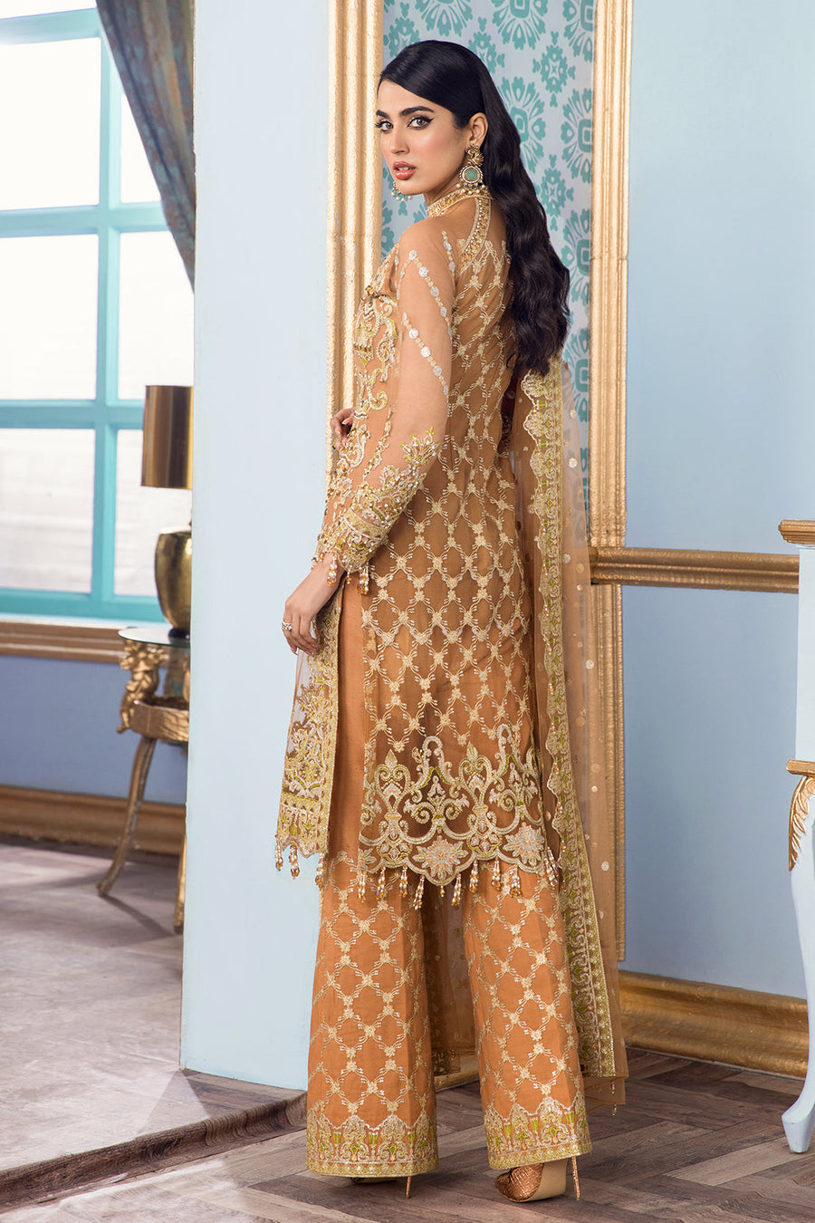 Reign Le Tresor Festive Formals Unstitched 3 Piece Suit LT-04 CHLOE - FaisalFabrics.pk