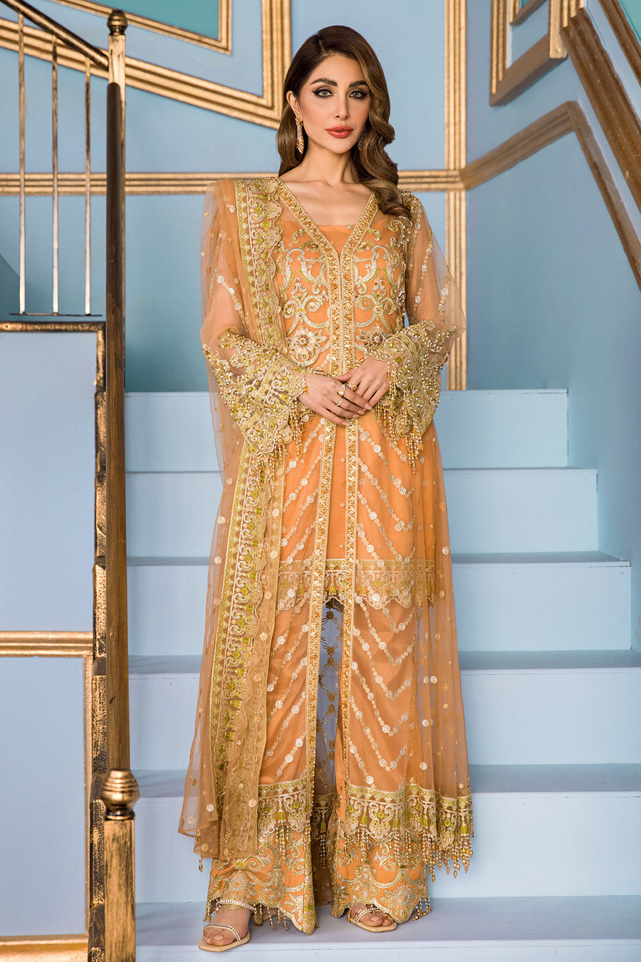 Reign Le Tresor Festive Formals Unstitched 3 Piece Suit LT-04 CHLOE - FaisalFabrics.pk