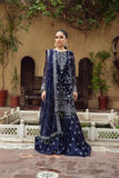 Alizeh Fashion Shahtaj Formal Wedding Embroidered 3PC Suit D-04 Shaahana - FaisalFabrics.pk