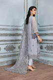 Alizeh Fashion Mah-e-Ru Unstitched Formal 3PC Suit D-04 Surmai - FaisalFabrics.pk