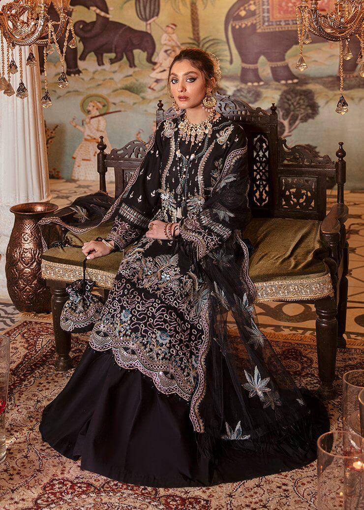 Afrozeh Gul Bahar Festive Eid Lawn Unstitched 3 PCS Suit D-04 Zaiba - FaisalFabrics.pk