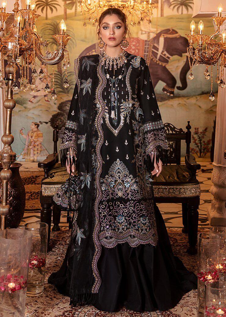 Afrozeh Gul Bahar Festive Eid Lawn Unstitched 3 PCS Suit D-04 Zaiba - FaisalFabrics.pk