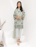 Puri Fabrics Flora Printed & Embroidered Swiss Lawn 3 Piece Suit D-04