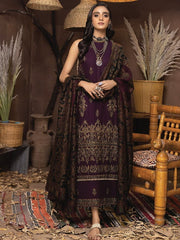 Carvaan by Humdum Unstitched Embroidered Leather Peach 3Pc Suit D-05
