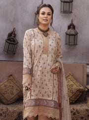 Riaz Arts Zarki's Classic Lawn Unstitched Embroidered 3Pc Suit D-05