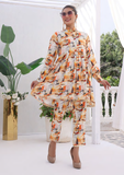 Moosa Jee Farooq Textile Izhaan Premium Printed Linen 2Pc Suit D-05