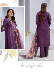 Arzoo by Humdum Unstitched Embroidered Lawn 3Piece Suit D-05
