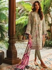 Baroque Fall Winter Embroidered Khaddar 3pc Unstitched Suit 05-GIVRY - FaisalFabrics.pk