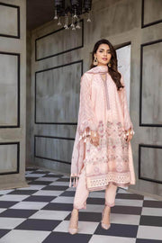 Alizeh Fashion Mahyar Embroidered Festive Chiffon 3PCS Suit D-05 Nur - FaisalFabrics.pk