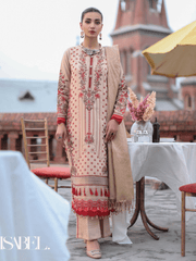 Rang Rasiya Premium Winter Unstitched Linen 3Pc Suit D-05 ISABEL