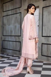 Alizeh Fashion Mahyar Embroidered Festive Chiffon 3PCS Suit D-05 Nur - FaisalFabrics.pk
