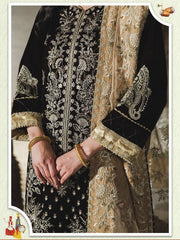Rang Rasiya Tehwaar Unstitched Luxury Velvet 3Pc Suit D-05 Bakhtawar