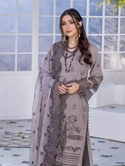 Afsoon by Humdum Embroidered Swiss Lawn Unstitched 3Piece Suit D-05