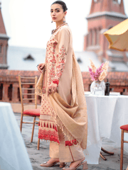 Rang Rasiya Premium Winter Unstitched Linen 3Pc Suit D-05 ISABEL