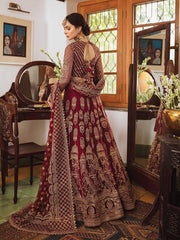 Afrozeh Shehnai Wedding Formals Embroidered 3Pc Suit D-05 Khastehgehri - FaisalFabrics.pk
