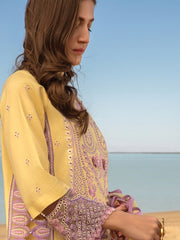 Rang Rasiya Premium Lawn Embroidered Unstitched 3Pc Suit D-05 Isabella