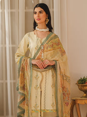 RAAYA Embroidered Luxury Lawn Unstitched 3 Piece Suit - AATOSSA