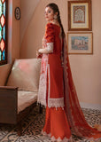 Afrozeh Gul Bahar Festive Eid Lawn Unstitched 3 PCS Suit D-05 Gulab - FaisalFabrics.pk