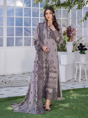 Afsoon by Humdum Embroidered Swiss Lawn Unstitched 3Piece Suit D-05