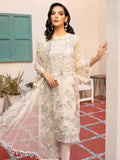 Azal Jaan-e-Adaa Luxury Chiffon Hand Embellished 3pc Suit D-06 Opal - FaisalFabrics.pk