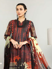 Harnour Vol-03 by Al-Kareem Fabrics Printed Lawn 3 Piece Suit D-06