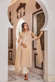 Zarish by Sanam Saeed Unstitched Embroidered Lawn 3Pc Suit D-06