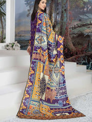 Zoha by Aymen Baloch Printed Lawn Unstitched 3 Piece Suit D-06