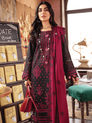 Rang Rasiya Premium Winter Unstitched Linen 3Pc Suit D-06 ROSALIA