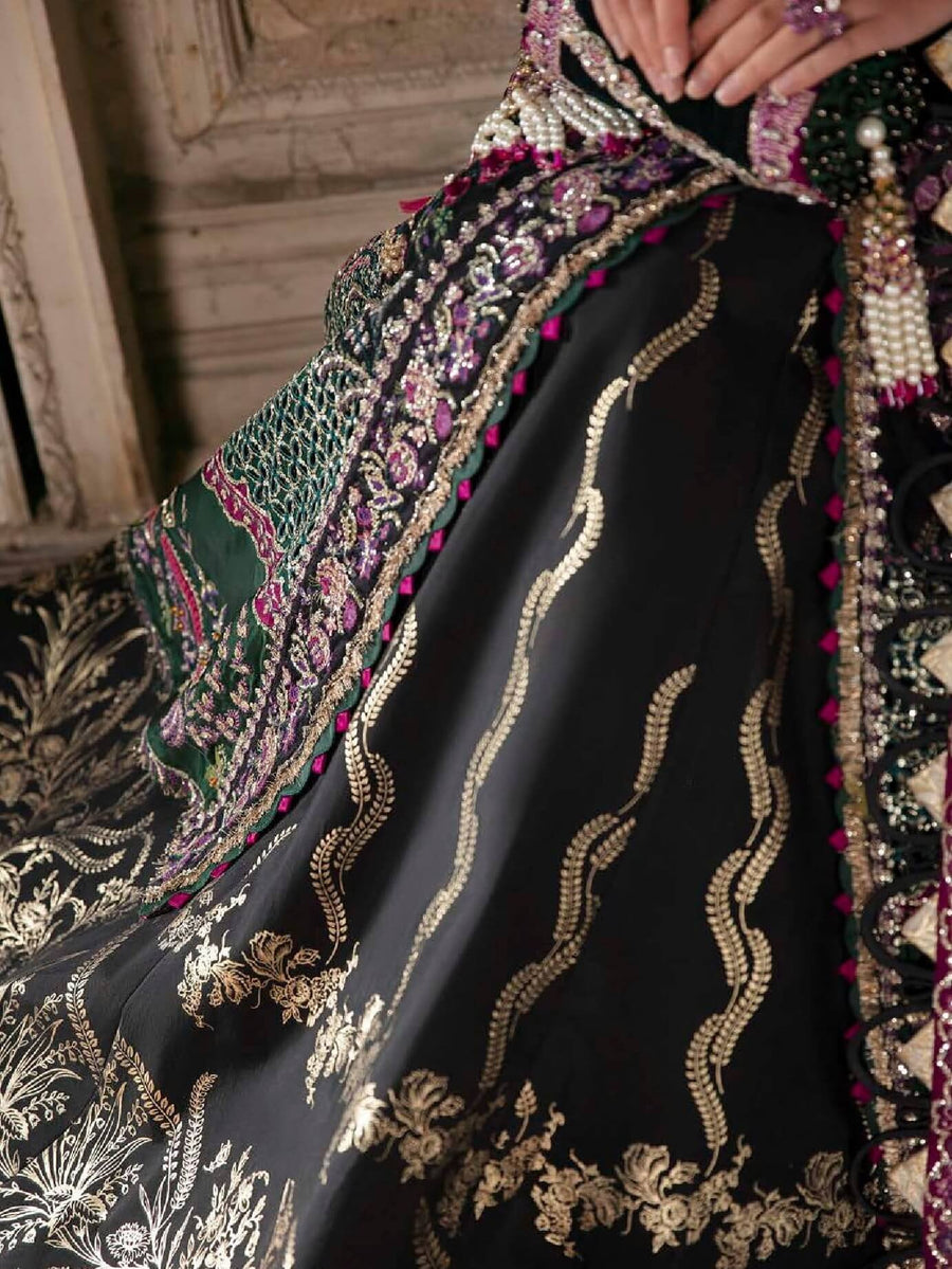 Vive la Fete Wedding Unstitched by Republic Womenswear D6-Dahlia Noir - FaisalFabrics.pk
