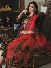 Rang Rasiya Tehwaar Unstitched Luxury Velvet 3Pc Suit D-06 Gulmeena