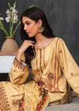 LALA Textiles Brocade Embroidered Woolen Unstitched 3Pc Suit D-06 Aria