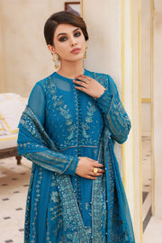 Xenia Formals Preesia Unstitched Chiffon 3Pc Suit D-06 MEHR