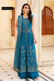 Xenia Formals Preesia Unstitched Chiffon 3Pc Suit D-06 MEHR