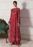 Afrozeh La Fushia Unstitched Luxury Chiffon 3Pc Suit LF-06 Roseate Belle - FaisalFabrics.pk