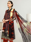 Harnour Vol-03 by Al-Kareem Fabrics Printed Lawn 3 Piece Suit D-06