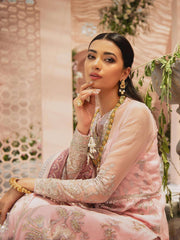 AIK Atelier Mystique Organza and Tulle Embroidered 3 Piece Suit Look-06 - FaisalFabrics.pk